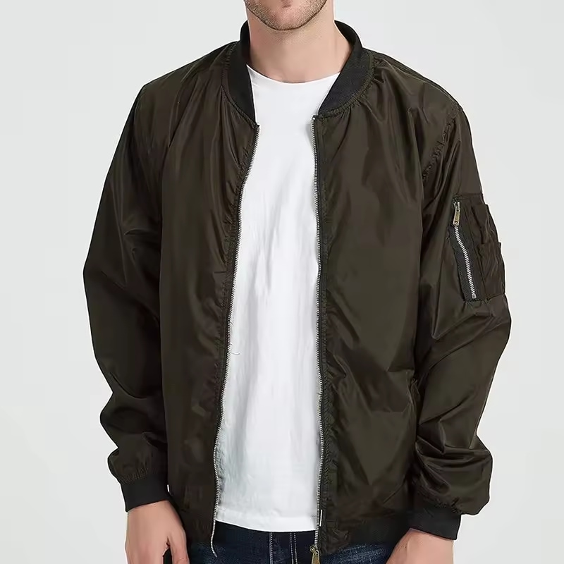 Windbreaker Bomber Jacket For Men