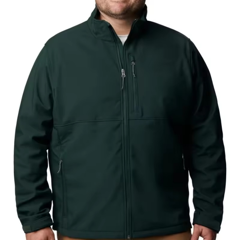 Windbreaker Softshell Front-zip Jacket For Men