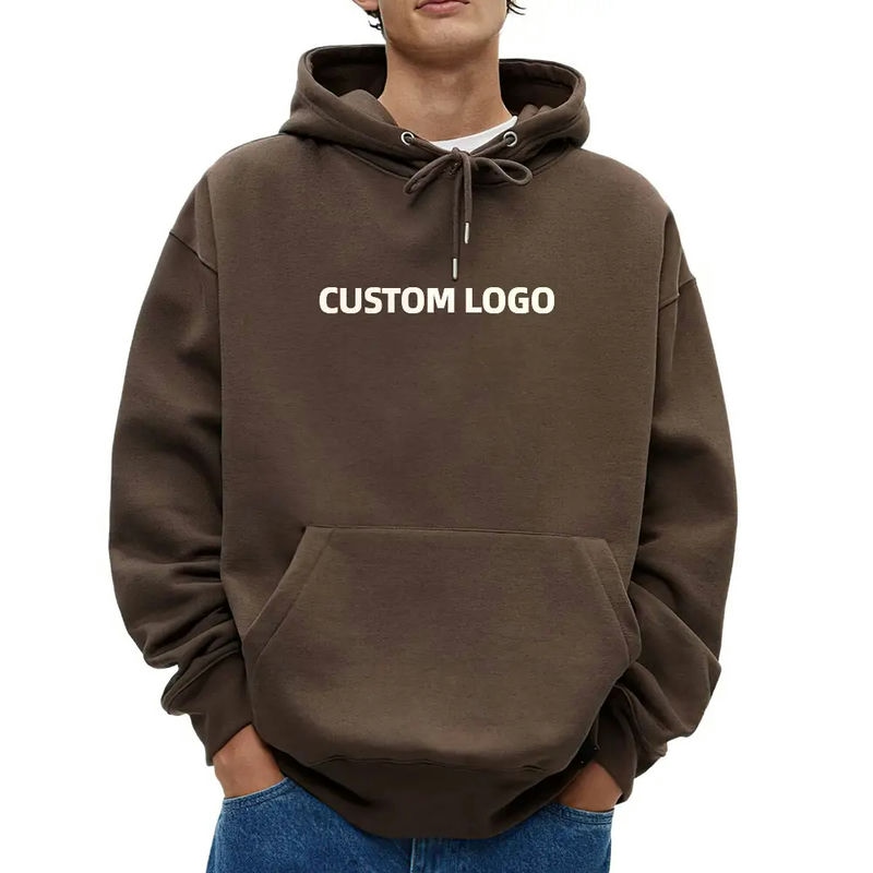 Custom Solid Color Pullover Hoodies