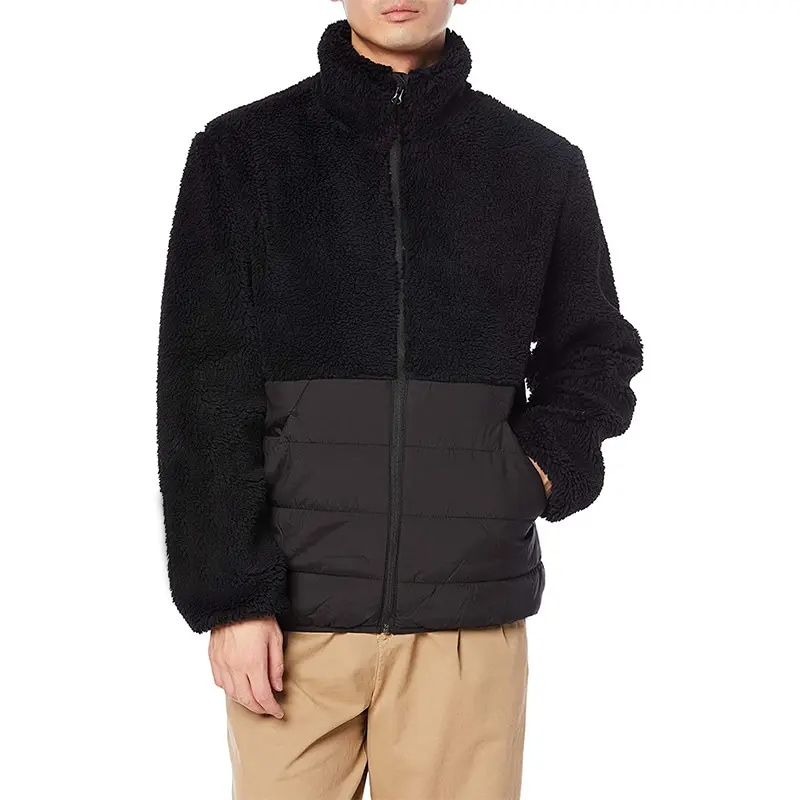 Casual Mens Quick Dry Fleece Down Coat