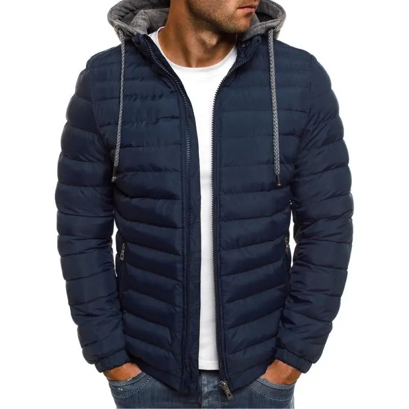 Winter Down Jacket Men Padded Coat