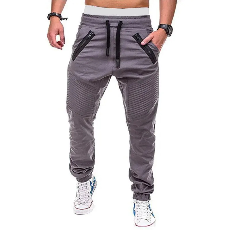 Wholesale Slim Fit Workout Polyester Skinny Fitness Sweatpants