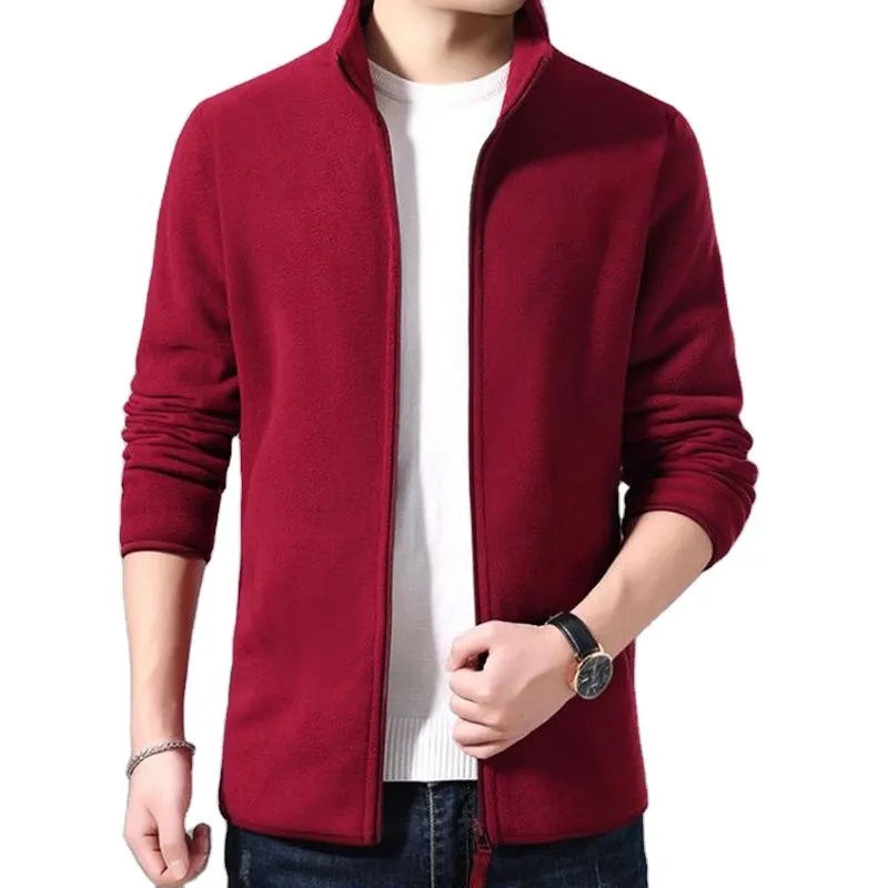 Custom Fleece Men Winter Jacket