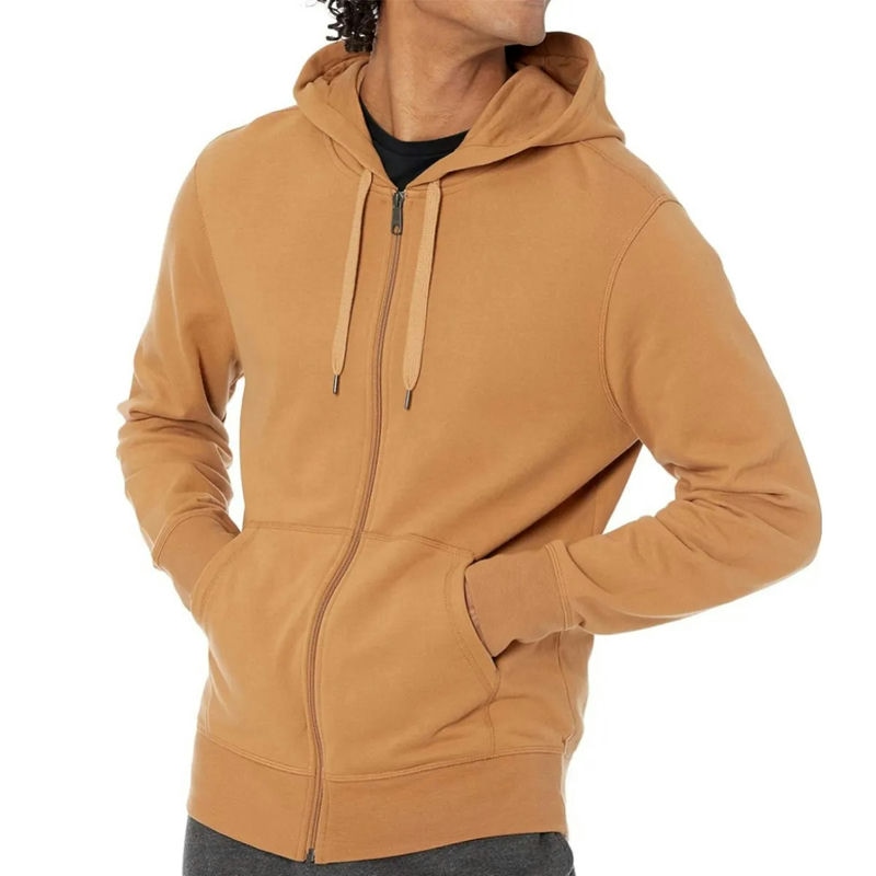 Lightweight French Terry Unisex Zip Up Hoodie