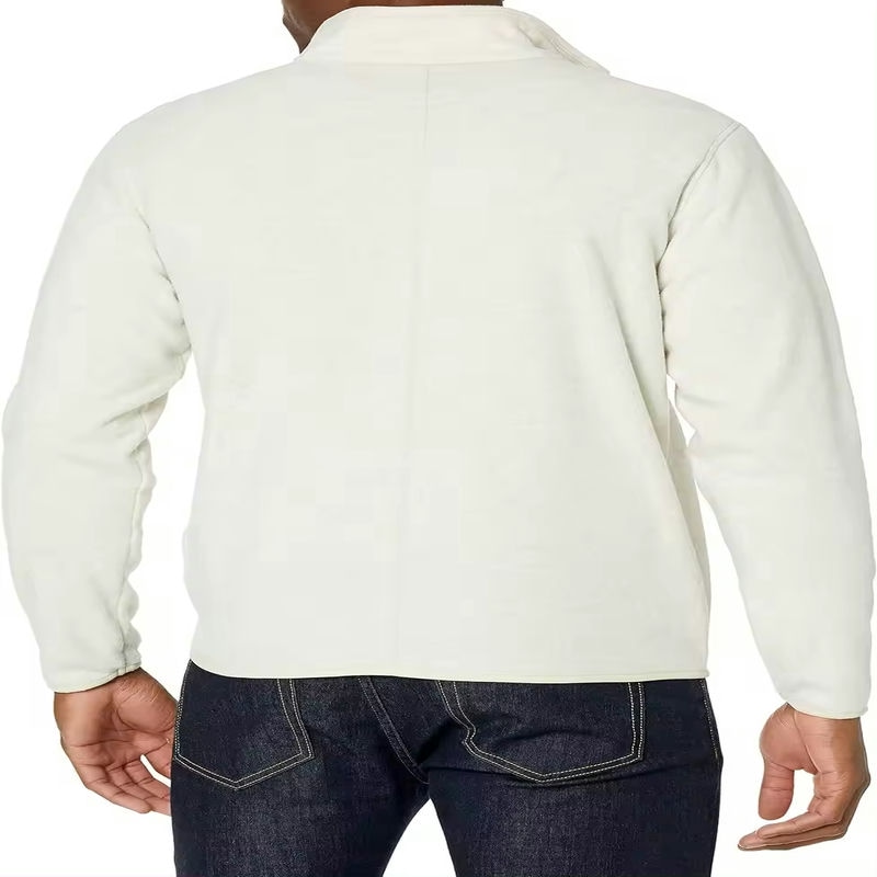 Full-Zip Fleece Fashion Jacket For Men