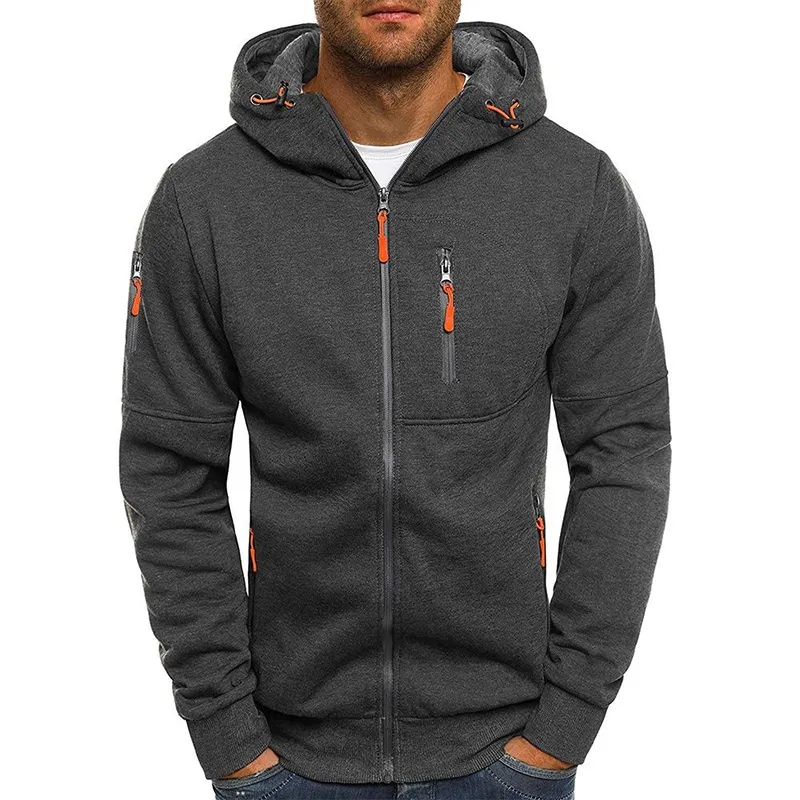 Custom Blank Casual Sweatshirt Men Jacket