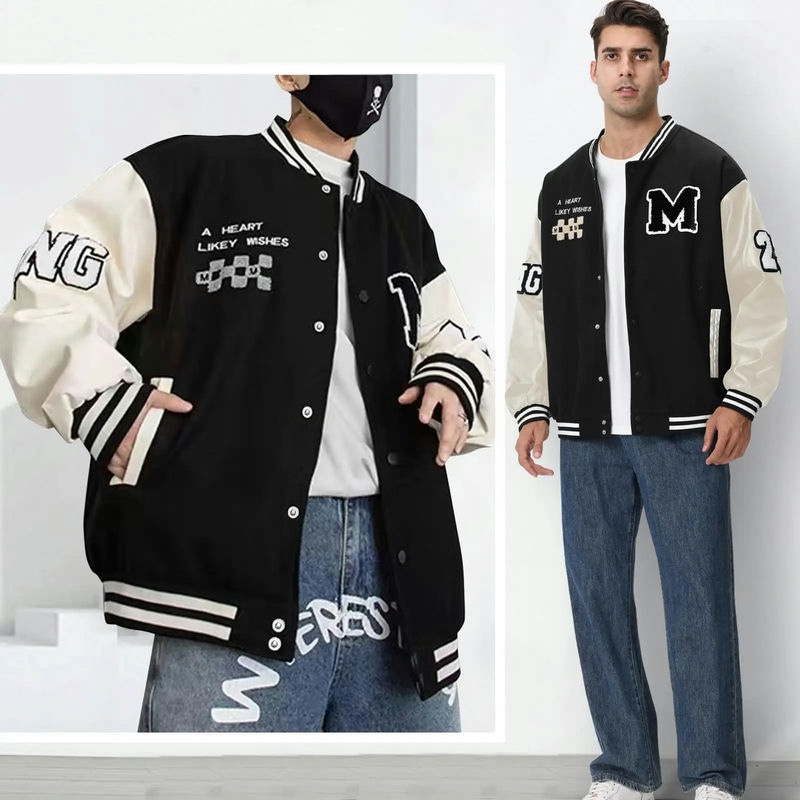 Bomber Letterman Baseball Jacket For Men