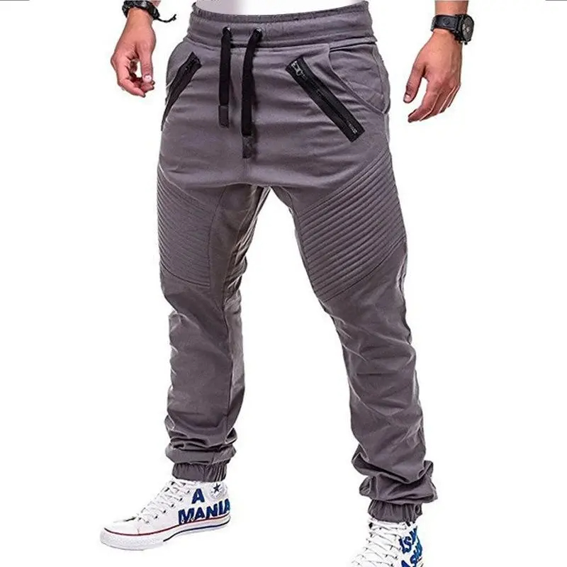 Wholesale Slim Fit Workout Polyester Skinny Fitness Sweatpants