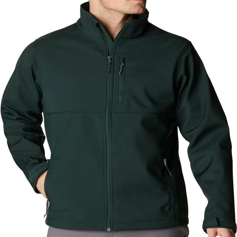 Windbreaker Softshell Front-zip Jacket For Men