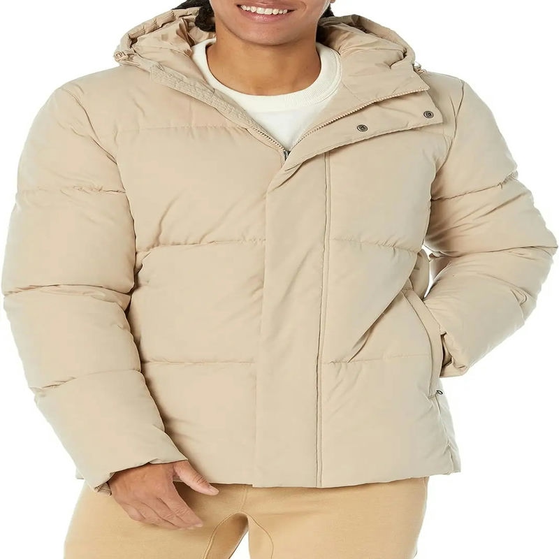 Custom Winter Puffer Jacket For Men