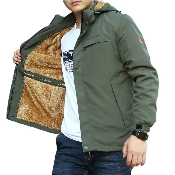 Custom Thickened Padded Mens Jackets