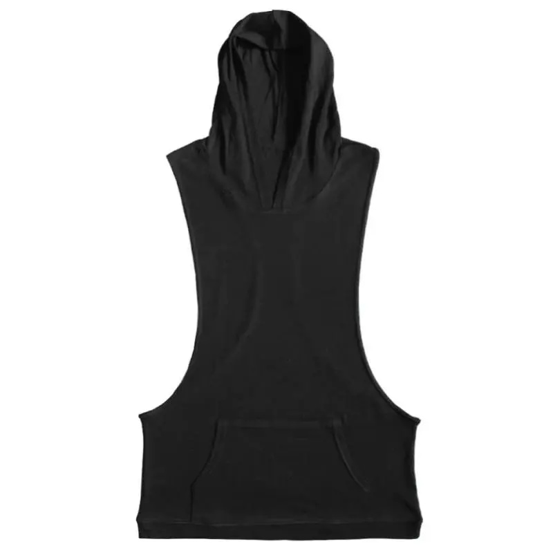 Custom Fitness Sport Sleeveless Hoodies