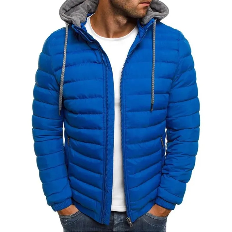 Winter Down Jacket Men Padded Coat