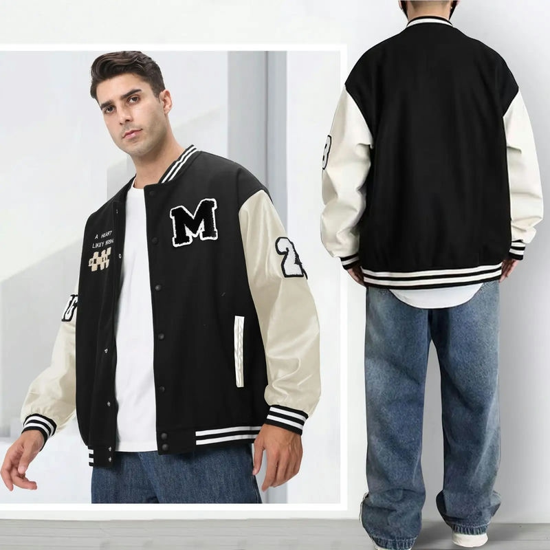 Bomber Letterman Baseball Jacket For Men