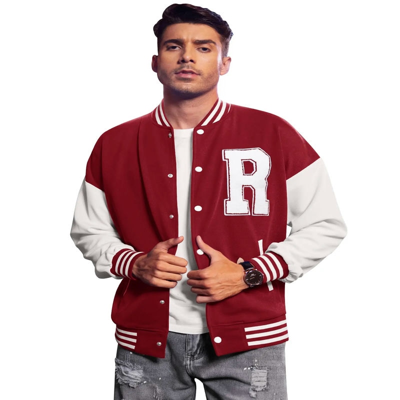 Causal Slim Fit Bomber Baseball Varsity Jackets